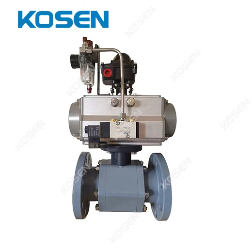 PNEUMATIC HIGH STRENGTH BALL VALVE
