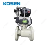 PNEUMATIC PPH PLASTIC BALL VALVE