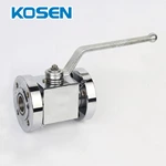 FLANGED END HYDRAULIC BALL VALVE