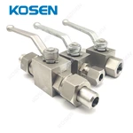 BUTT WELDED HYDRAULIC BALL VALVE