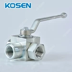 3 WAY HYDRAULIC BALL VALVE